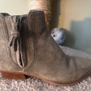 Suede Cole Haan ankle boots
